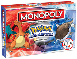 Gra Monopoly Pokemon Kanto Edition