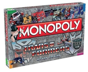 Gra Monopoly Transformers