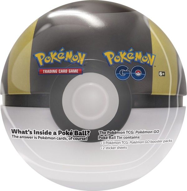 Gra Pokémon TCG: Pokémon Go Poke Ball Tin żółty