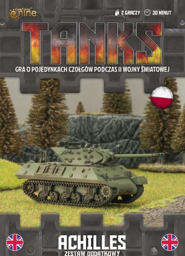 Gra Tanks: Brytyjczycy - Achilles - Zestaw Dodatkowy