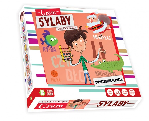 Gram Sylaby Gra edukacyjna + zabawka