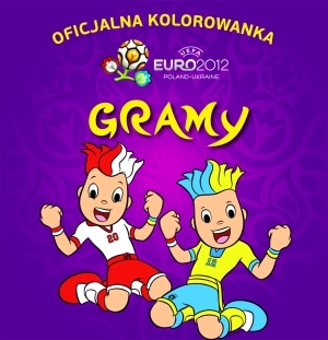 Gramy Oficjalna kolorowanka EURO 2012