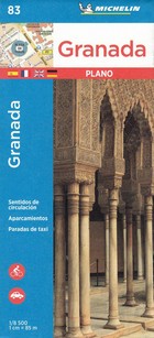 Granada plan miasta Skala: 1:8 500