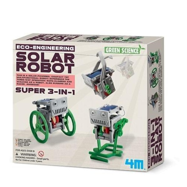 Green Science Mini Robot solarny 3 w 1