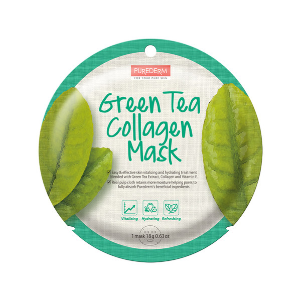 Green Tea Collagen Mask Maseczka w płacie