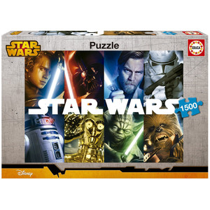 Puzzle Gwiezdne Wojny / Star Wars 1500 elementów