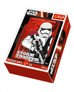 Puzzle Gwiezdne Wojny / Star Wars Mini Szturmowcy 54 elementy Storm Trooper