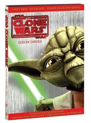 Gwiezdne Wojny. Wojny Klonów Sezon 2 (5 DVD)