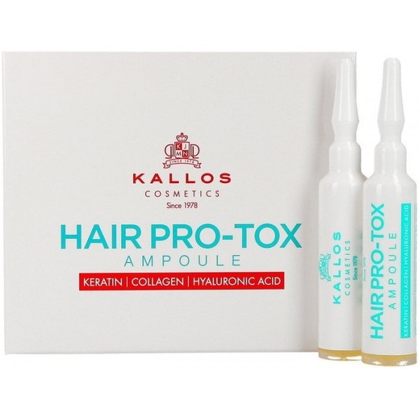 Hair Pro-Tox Ampułki do włosów z keratyną kolagenem i kwasem hialuronowym