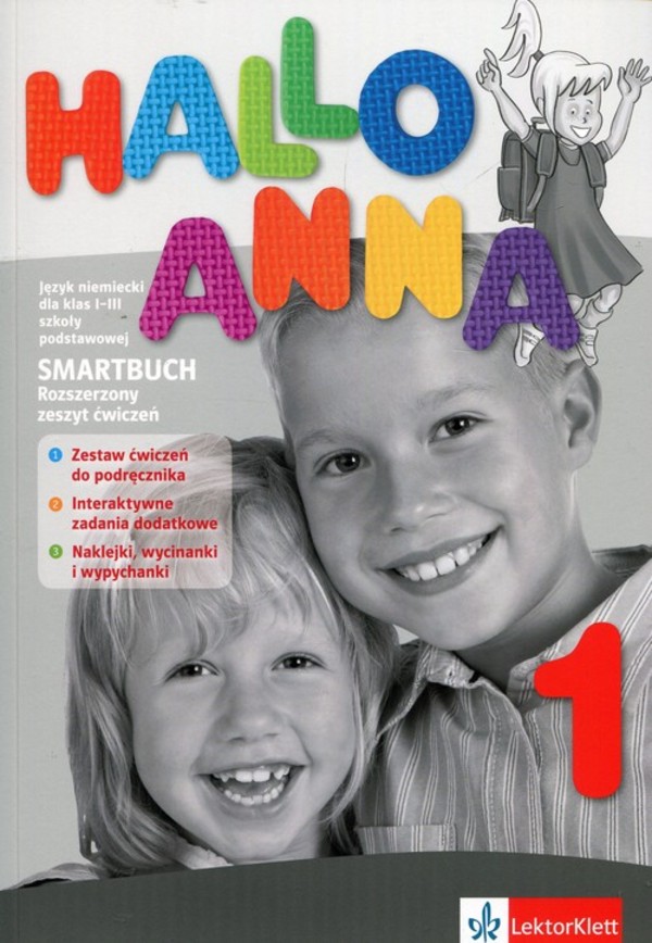 Hallo Anna 1. Smartbook Roszerzony zeszyt ćwiczeń. Język niemiecki dla klas I-III szkoły podstawowej + CD