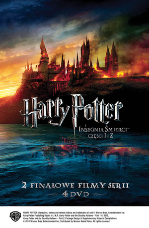 Harry Potter i Insygnia Śmierci część I i II (4 DVD)