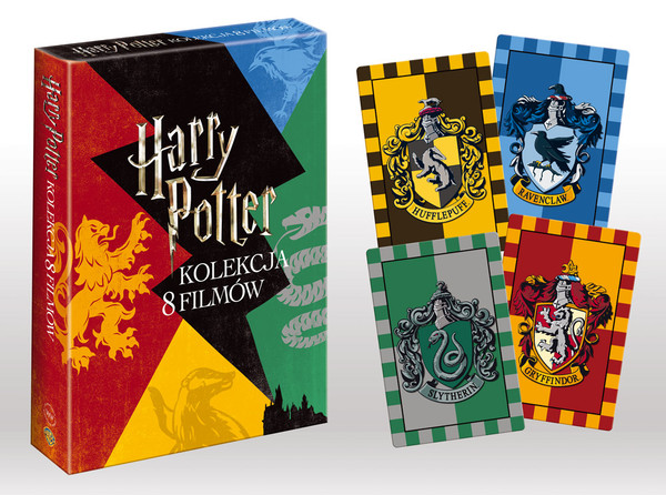 Harry Potter Kolekcja 8 Filmów (Edycja specjalna z Księgą Artefaktów)