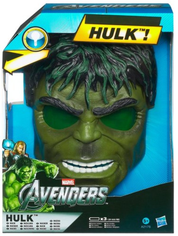 Marvel Avengers Maska podświetlana Hulk A2176