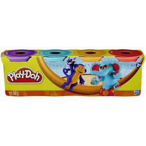 Play-Doh 4 tuby Party Colors A9214