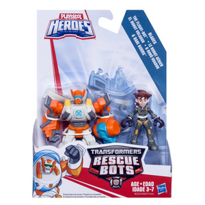 Playskool Heroes Transformers Rescue Bots Figurki Copter Bot i Dani B5222