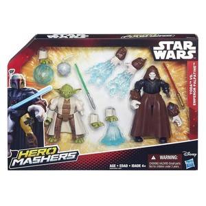 Star Wars: Hero Mashers Yoda kontra Imperator Palpatine B3830
