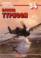 Hawker Typhoon. Monografie lotnicze. t.94 cz.1