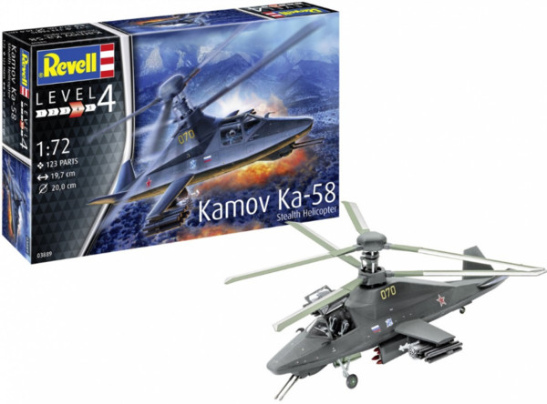 Helikopter Kamov KA-58 STEALTH 1:72
