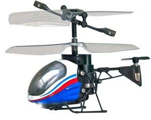 Dumel Helikopter zdalnie sterowany I/R Nano Falcon /biało-niebieski