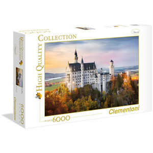 Puzzle Zamek Neuschwanstein 6000 elementów