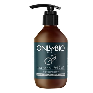 Men Hipoalergiczny szampon i żel 2w1 z olejem ze rzepaku