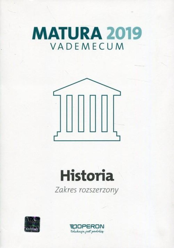 Matura 2019 Vademecum Historia Zakres rozszerzony