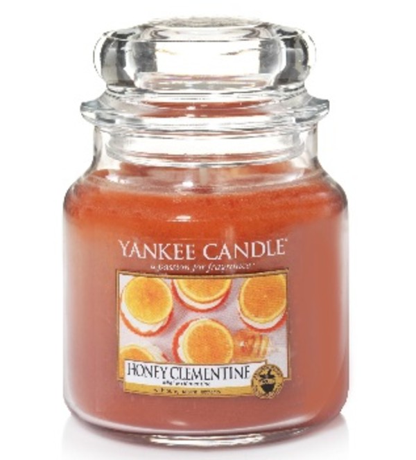 Honey Clementine Średnia świeca zapachowa w słoiku