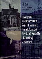 Ikonografia placu Wszystkich Świętych oraz ulic Franciszkańskiej, Poselskiej, Senackiej i Kanonicznej w Krakowie