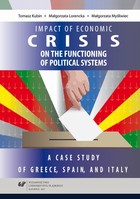 Impact of the 2008 economic crisis on the functioning of political systems. A case study of Greece, Spain, and Italy - 03 Influence of the 2008 economic crisis on the functioning of the political system of contemporary Spain