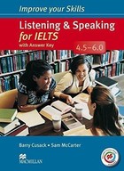 Improve your Skills: Listening&Speaking for IELTS 4.5-6.0. Podręcznik + klucz odpowiedzi + Practice Online
