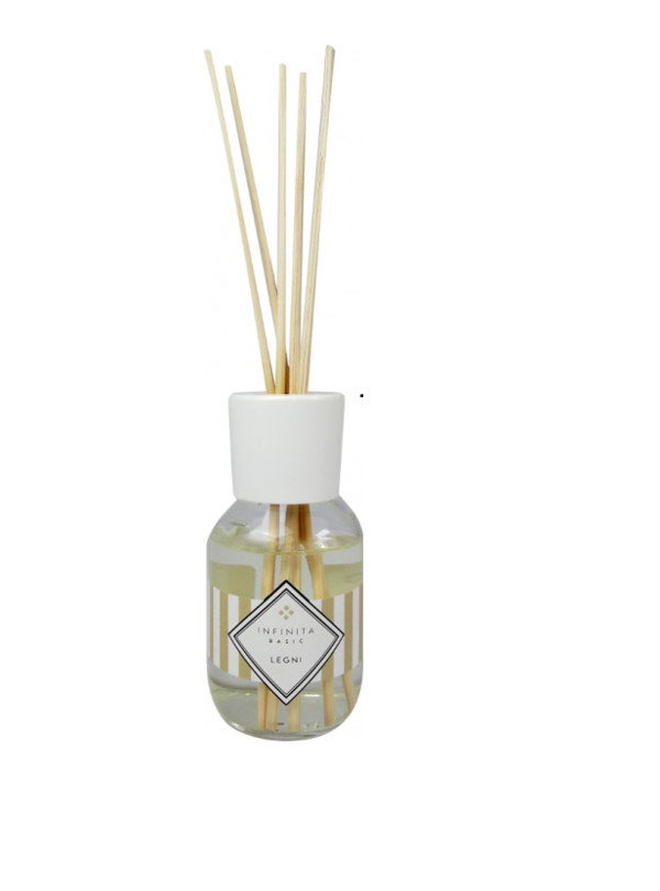 Basic Legni Akord Leśno - Drzewny perfumy do wnętrz w postaci pachnących patyczków