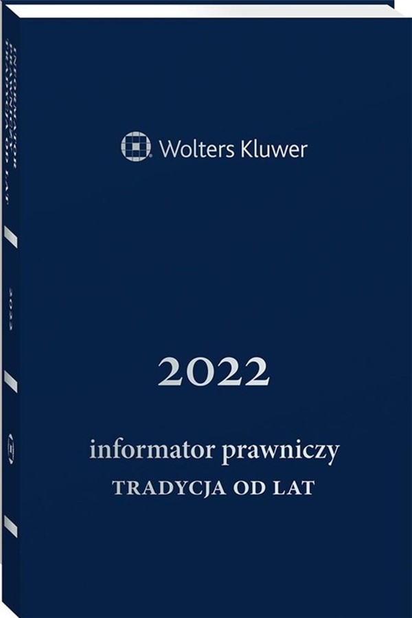 Informator Prawniczy 2022 B6 granatowy