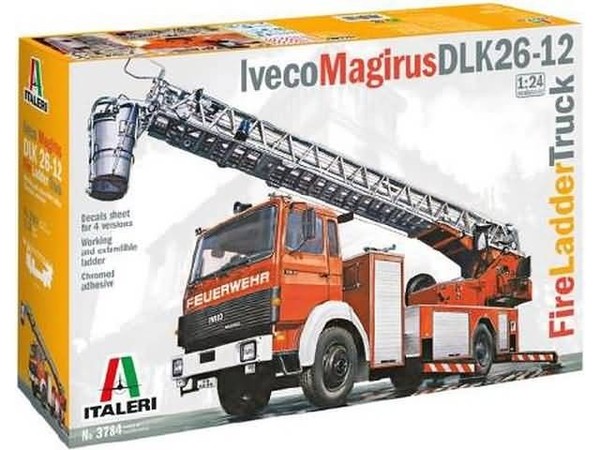 Iveco-Magirus DLK 23-12 Fire Ladder Skala 1:24