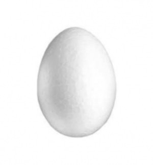Jajko styropianowe do ozdabiania 100 mm