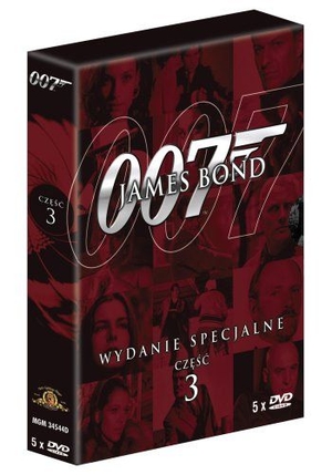 James Bond ekskluzywna edycja Zestaw 5 DVD box 3