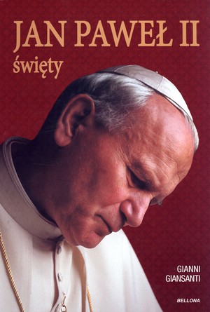 Jan Paweł II święty (czerwona)