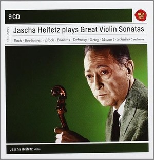 Jascha Heifetz Plays Sonatas For Violin 9 CD
