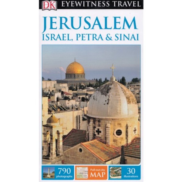 Jerusalem, Israel Petra & Sinai Travel Guide / Jerozolima, Izrael Petra i Synaj Przewodnik Eyewitness Travel