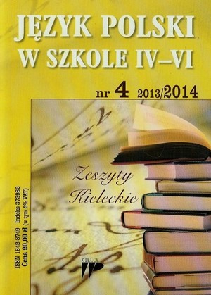 Język Polski w Szkole IV-VI nr 4 2013/2014