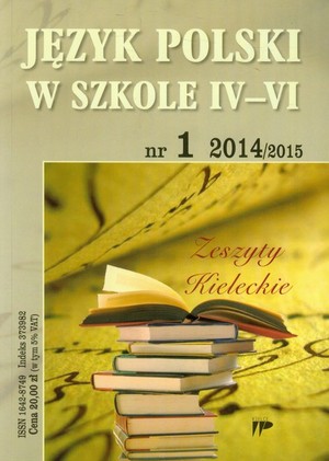 Język Polski w Szkole IV-VI nr 1 2014/2015