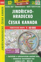 Jindrichohradecko, Ceska Kanada Turisticka mapa / Mapa turystyczna Skala: 1:40 000