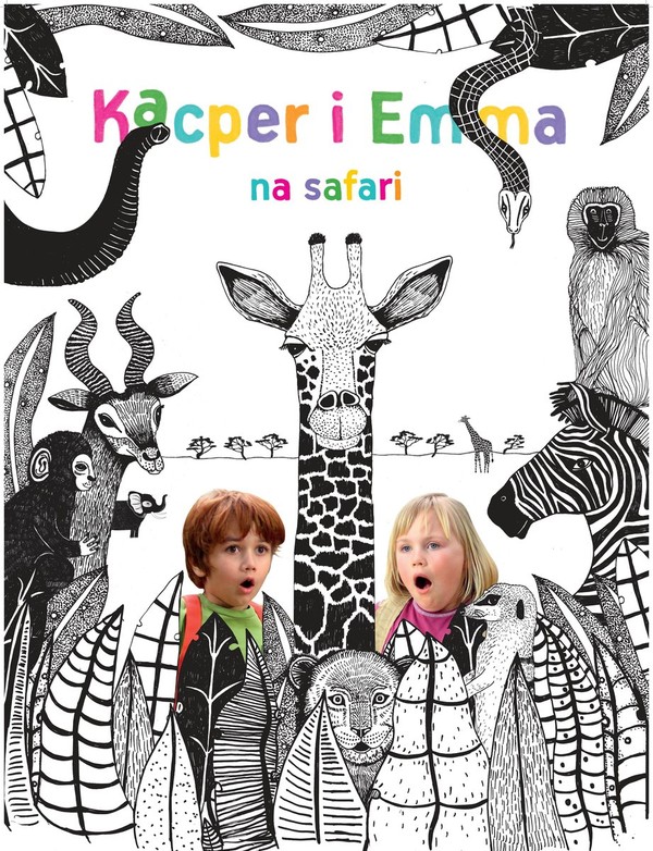 Kacper i Emma na safari