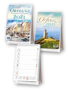 Kalendarz biurkowy Orfeusz 2021 (mix wzorów)