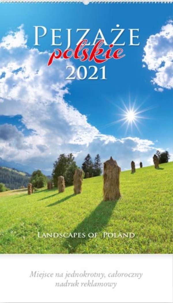 Kalendarz ścienny 2021 Pejzaże polskie