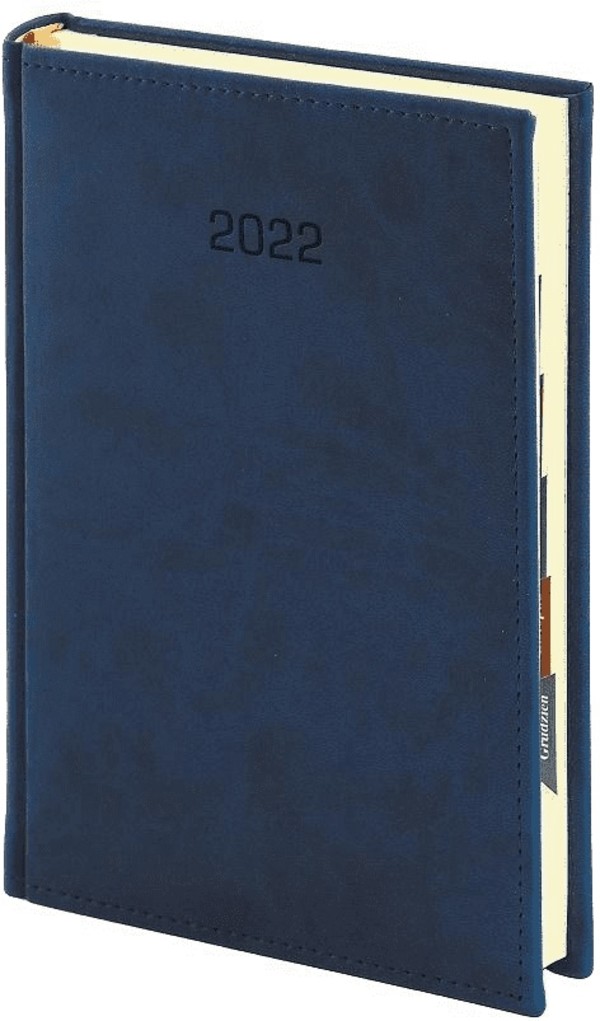 Kalendarz 2022 B5 Vivella tygodniowy Granat