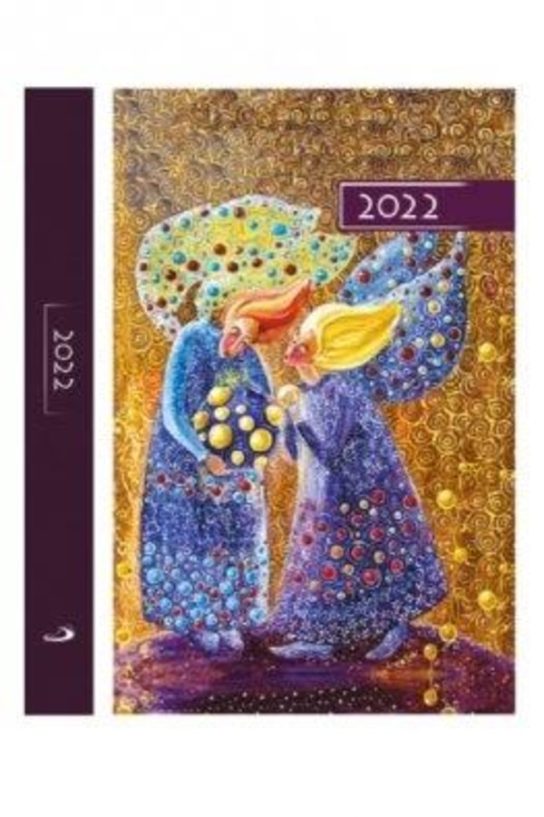 Kalendarz 2022 B6 Kolorowy anioł