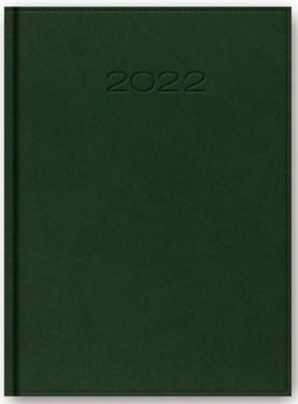 Kalendarz 2022 Dzienny A5 Vivella Zielony