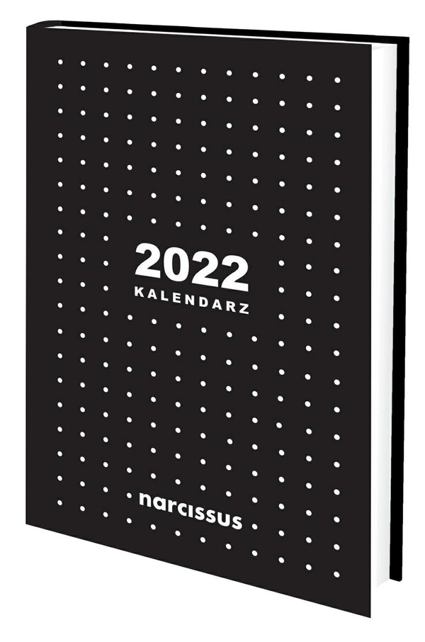 Kalendarz 2022 A5 tygodniowy czarny