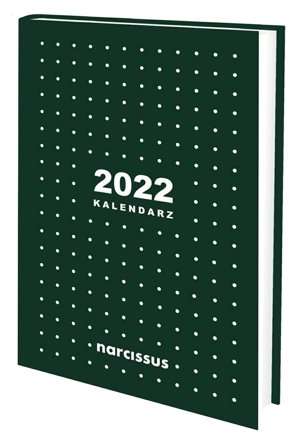 Kalendarz 2022 A5 tygodniowy zielony