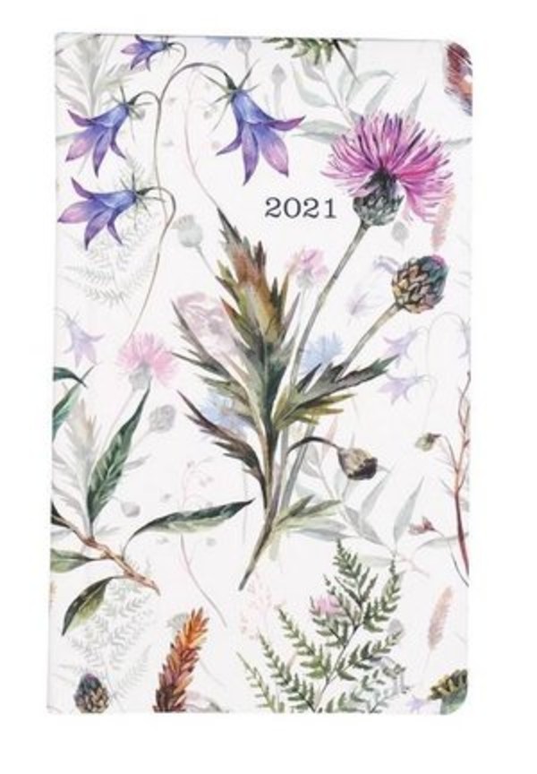 Kalendarz kieszonkowy A6 2021 Kwiaty łąkowe